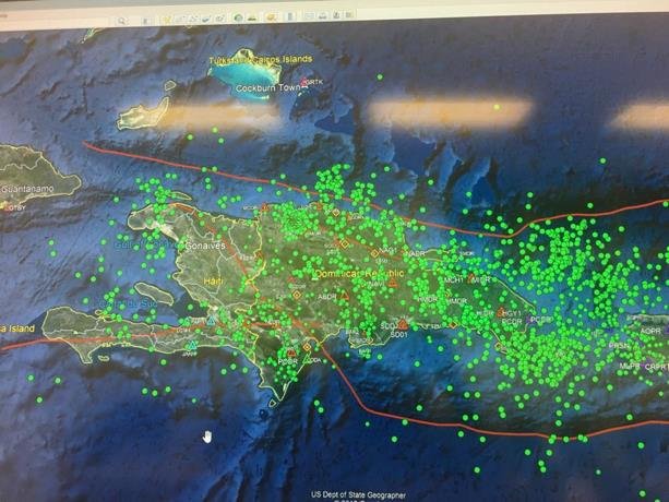 Montecristi ha sido la zona donde más a templado la tierra este año; se ha movido 1,200 veces /Hoy Noticias.