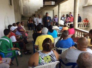 Precandidato a alcaldía PLD por Santiago realiza recorrido en la Herradura. 3 FERNANDO HERRADURA 1