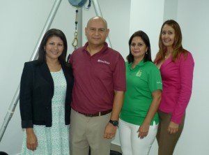 FOTO PRINCIPAL  Wanda Almanzar, Oscar Sequera, Olga Pimentel y Karina Dume