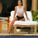 Kim Kardashian 1 honeymoon in Mexico Raccoon Knows