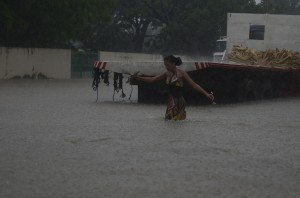 Lluvias en Castañuelas y Villa Vasquez