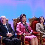 La vicepresidenta Cedeño de Fernandez Jorge Fanlo del PMA y Altagracia Suriel directora de Prosoli