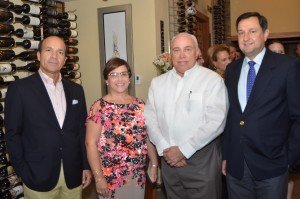 Ricky Brugal, Judith Díaz, José G. Díaz y Adriano Bordas/Hoy