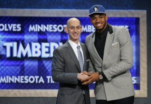 El dominicano Karl Towns Cruz, primer pick del draft de NBA 2015 1 201506260007581