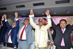 Con una marcada división el  PLD proclama a Monchy Rodríguez como candidato a alcalde en Santiago