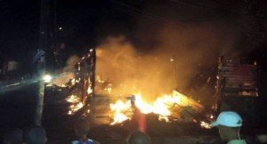Mueren quemados durante incendio dos hermanitos en Montecristi 