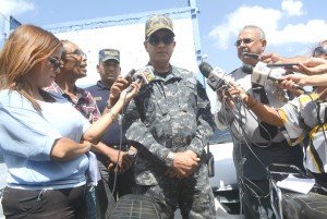 Los invasores de terreros tendrán de frente al general de la Policía Eduardo Alberto Then