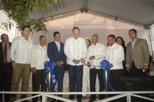 Con la usencia del presidente se inaugura Zona Franca Industrial Los Candelones, en Navarrete