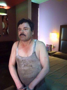 Primeras imágenes de la recaptura del Chapo Guzmán Loera