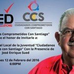 movimiento Ciudadano Comprometido con Santiago en apoyo José Enrique Sued