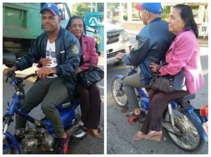Ramona Rodriguez Gobernadora de Dajabon en motor
