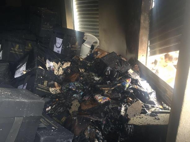 Sospechoso el incendio en Junta Electoral de Santo Domingo Norte, plaza que perdia Francisco Fernández 1 201605201620371