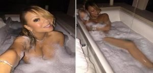 mariah carey sorprende refrescandose en su banera 3
