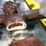 encuentran droga dentro de estatua de jesucristo en el aila