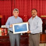 Fernando Rosa y el Padre Jose Cuello.