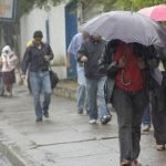 Lluvia en Santo Domingo
