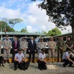 embajada de ee uu dona vehiculos y unidades caninas valorados en us 400 mil