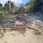 enfrentamientos y bloqueo de vias en segundo dia de paro en el seibo