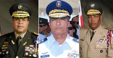 retiran a 3 exjefes de las fuerzas armadas