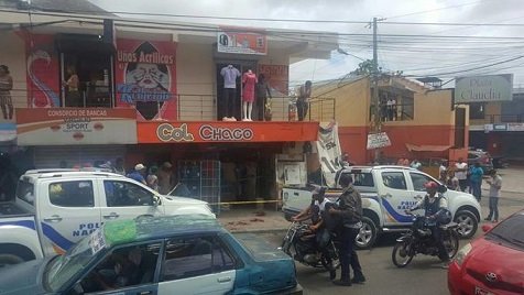 un agente policial fue asesinado a tiros por asaltantes esta tarde en villa mella