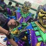 Celebrción de Carnaval en La Cueva Presidente