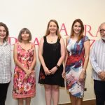 María Luisa Asilis Guadalupe Casanovas Victoria Thomen María Elena Aguayo y Luis Felipe Rodríguez