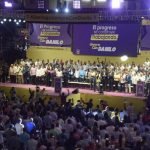 danilistas realizan concentracion en santiago esperan lo que el decida y cuando lo decida