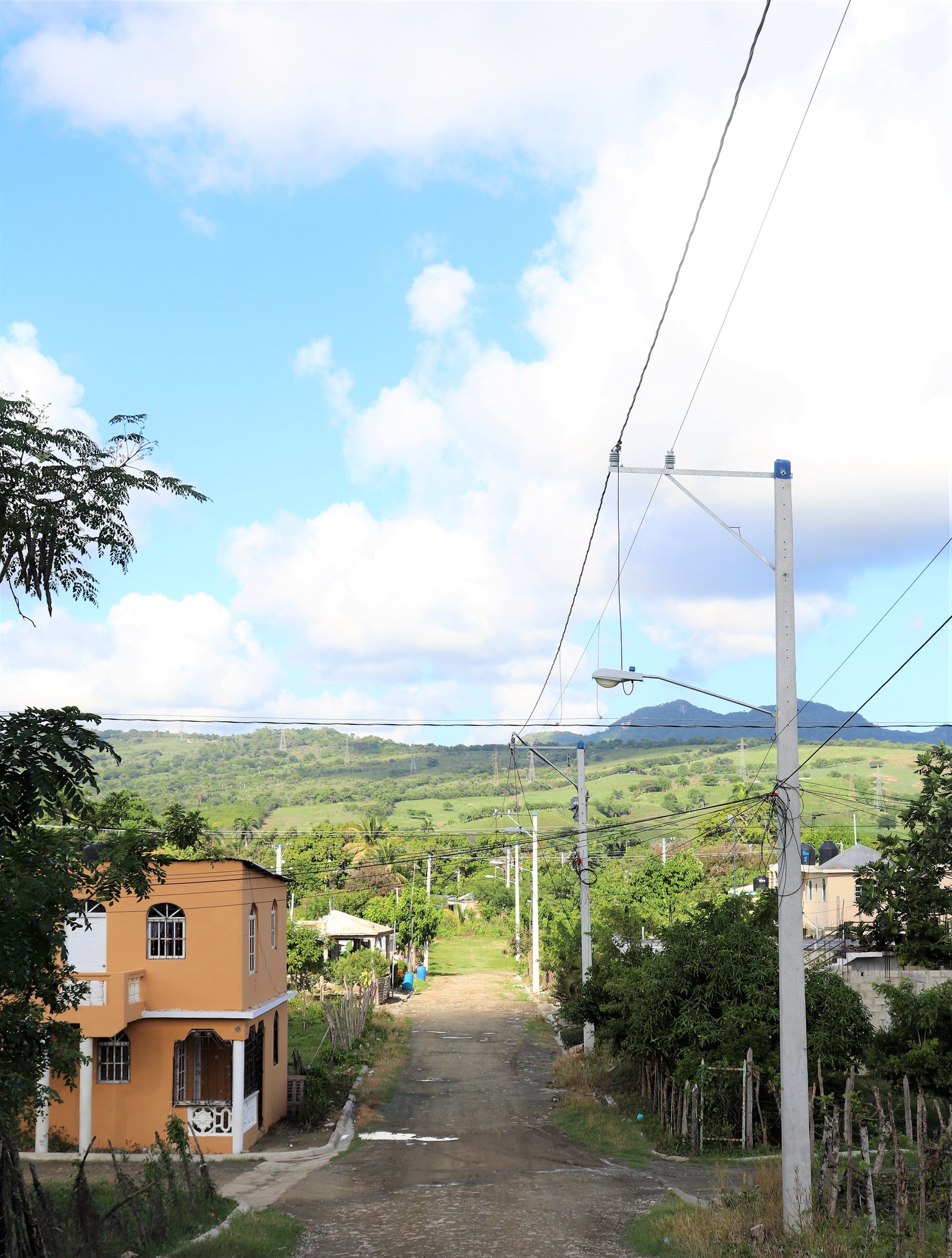 Vista calle en San Marcos Puerto Plata