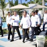 presidente medina inaugura hotel club med miches playa costa esmeralda