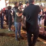 lanzan bombas lacrimogenas a manifestantes frente a la jce