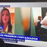 periodista espanola dice ingreso en enero a rd con covid 19