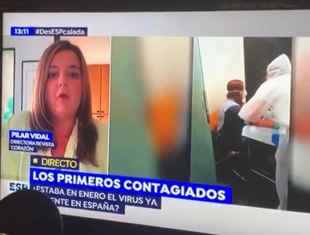periodista espanola dice ingreso en enero a rd con covid 19