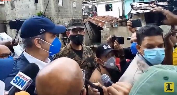 abinader promete plan integral para sacar personas de rios y canadas de santo domingo la vega san cristobal y sfm