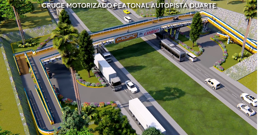 VISTA DE LA NUEVA AUTOPISTA DUARTE