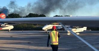 nueve personas iban a bordo del avion que se precipito en las americas