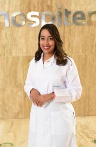 Doctora Yahidee Belen endocrinologa de Hospiten Santo Domingo