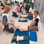 Jovenes voluntarios de la Cruz Roja